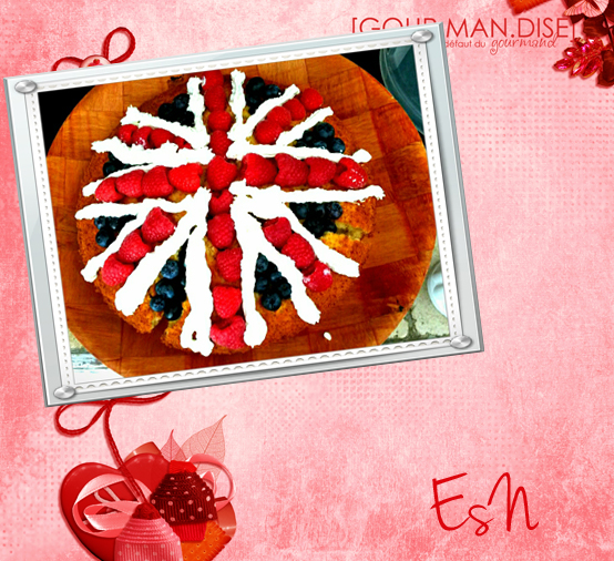 gateau union jack